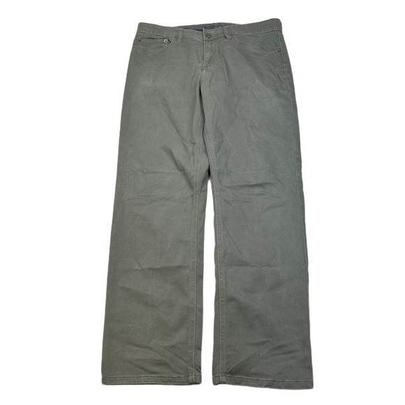 IZOD Jeans Casual Pants Mens Size 32x29‎ Olive Green Regular Fit - Picture 1 of 8